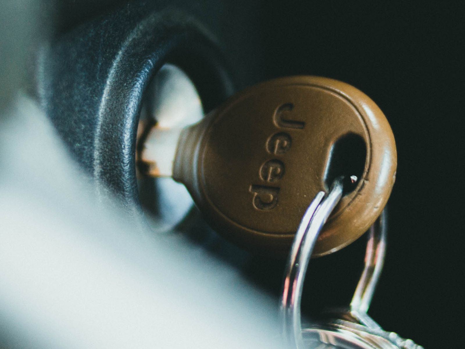 Car key close-up